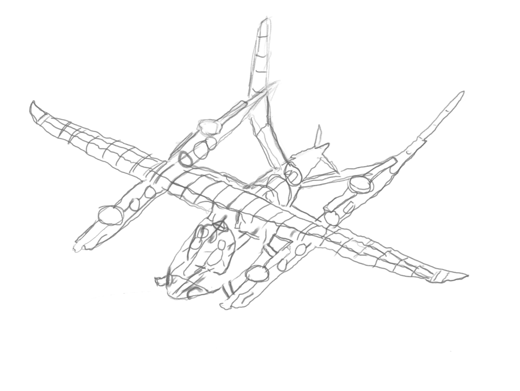 BETA aircraft alia sketch